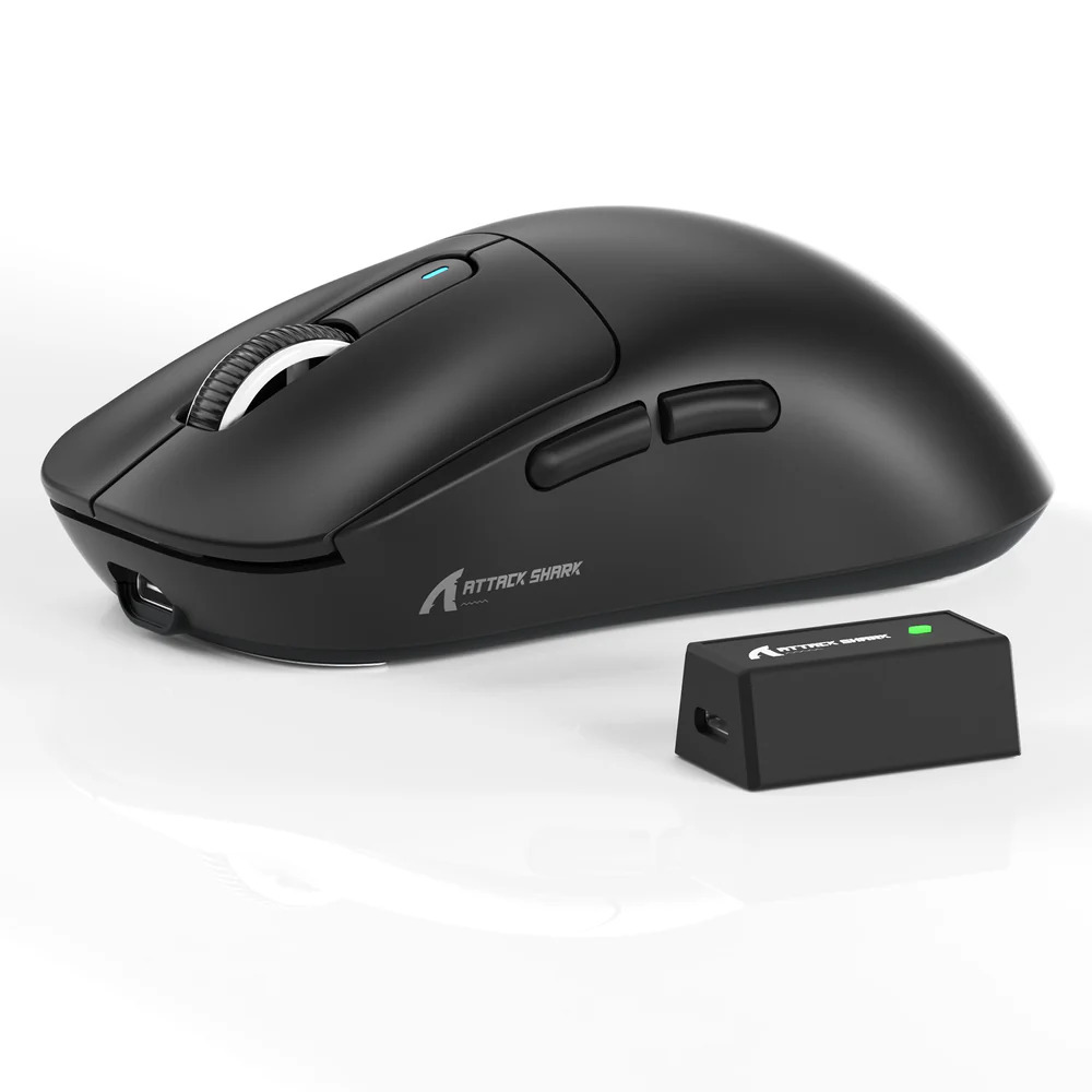 MOUSE GAMING ATTACK SHARK X3 PRO WIRELESS BLACK